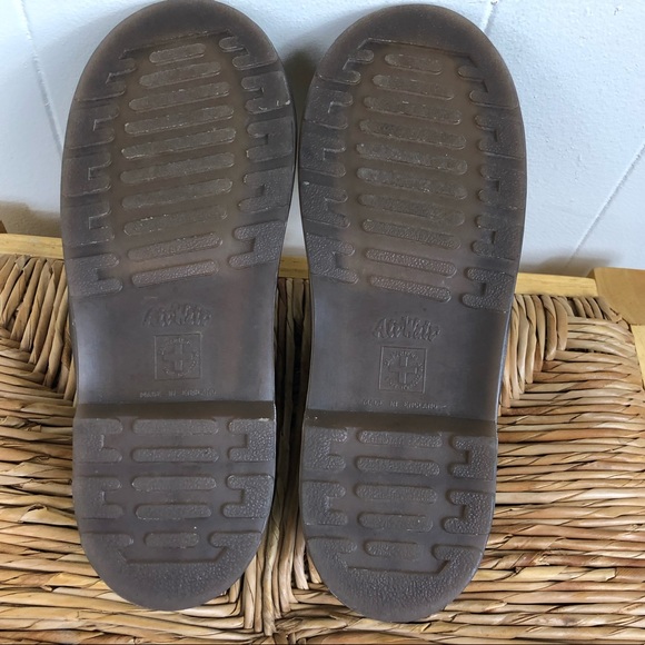 Vintage Rare Dr. Martens Made In England Leather Oxfords Sz 3 - Picture 7 of 11